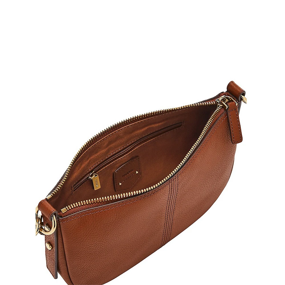 Jolie LiteHide Sac baguette convertible en cuir