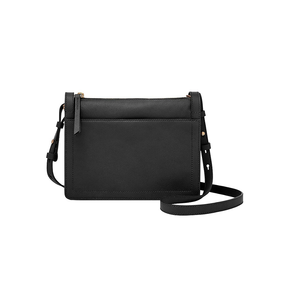 Taryn Leather Crossbody Bag