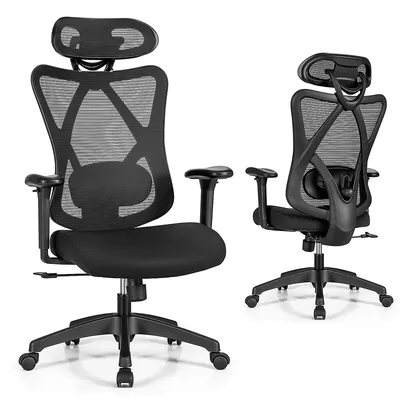 Ergonomic High Back Mesh Office Chair W/ Adjustable Lumbar Support