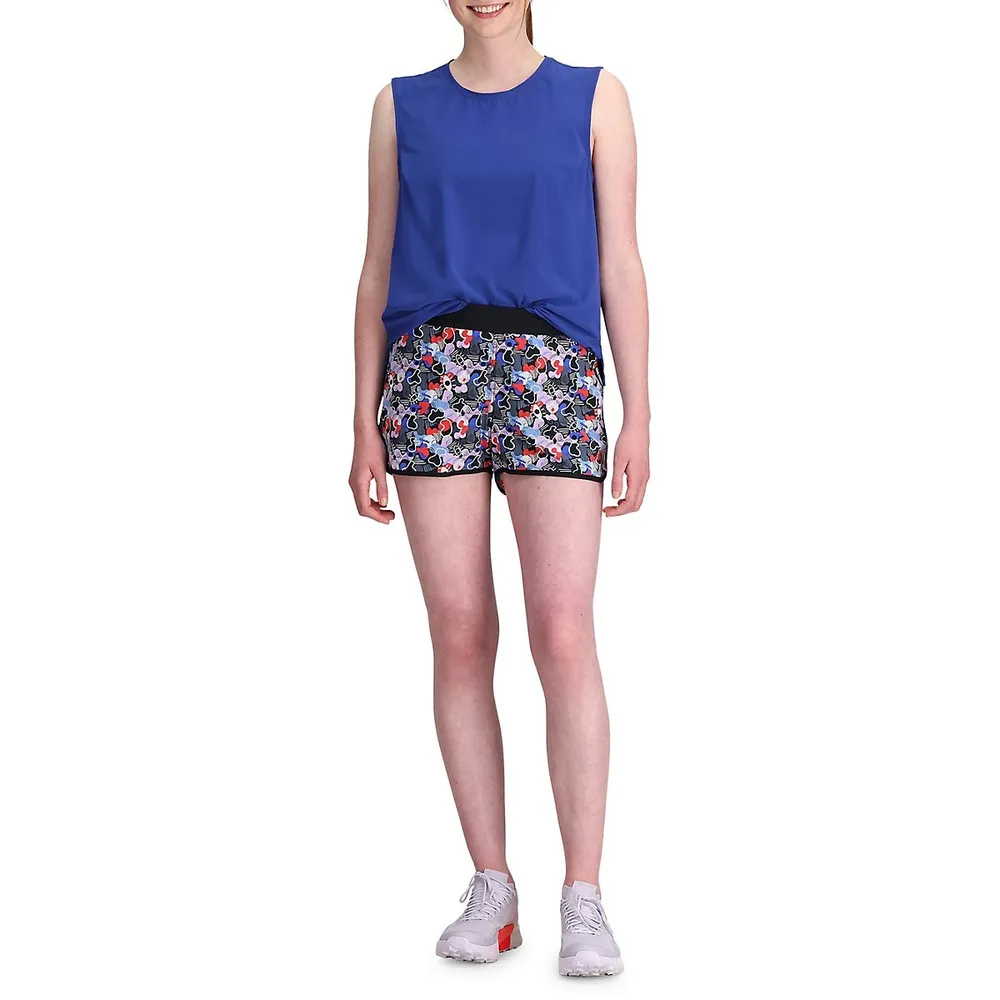 Zendo Printed Pull-On Multi Shorts