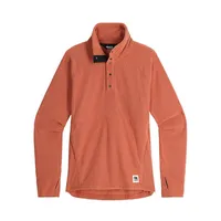 Trail Mix Snap-Collar Pullover