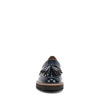 Women's Carolynn Tasseled Lug-Sole Patent Loafers