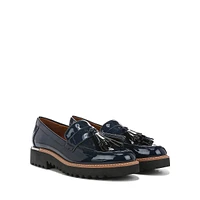 Women's Carolynn Tasseled Lug-Sole Patent Loafers