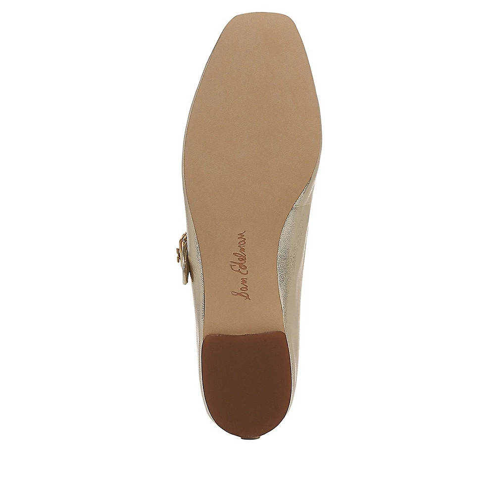 Ballerines Mary Jane en cuir Michaela