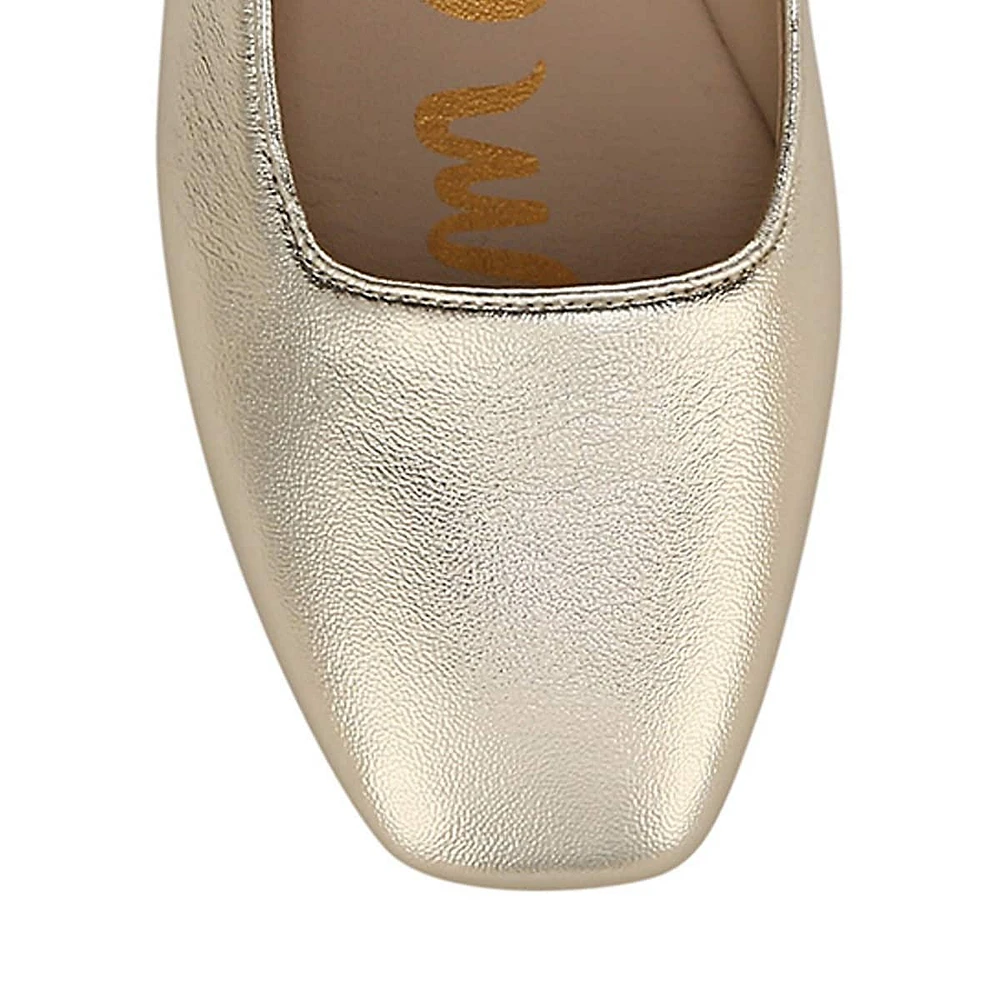 Ballerines Mary Jane en cuir Michaela