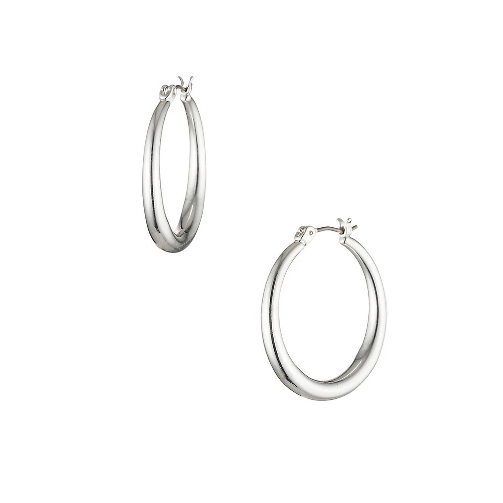 Pierced Hoop Earrings