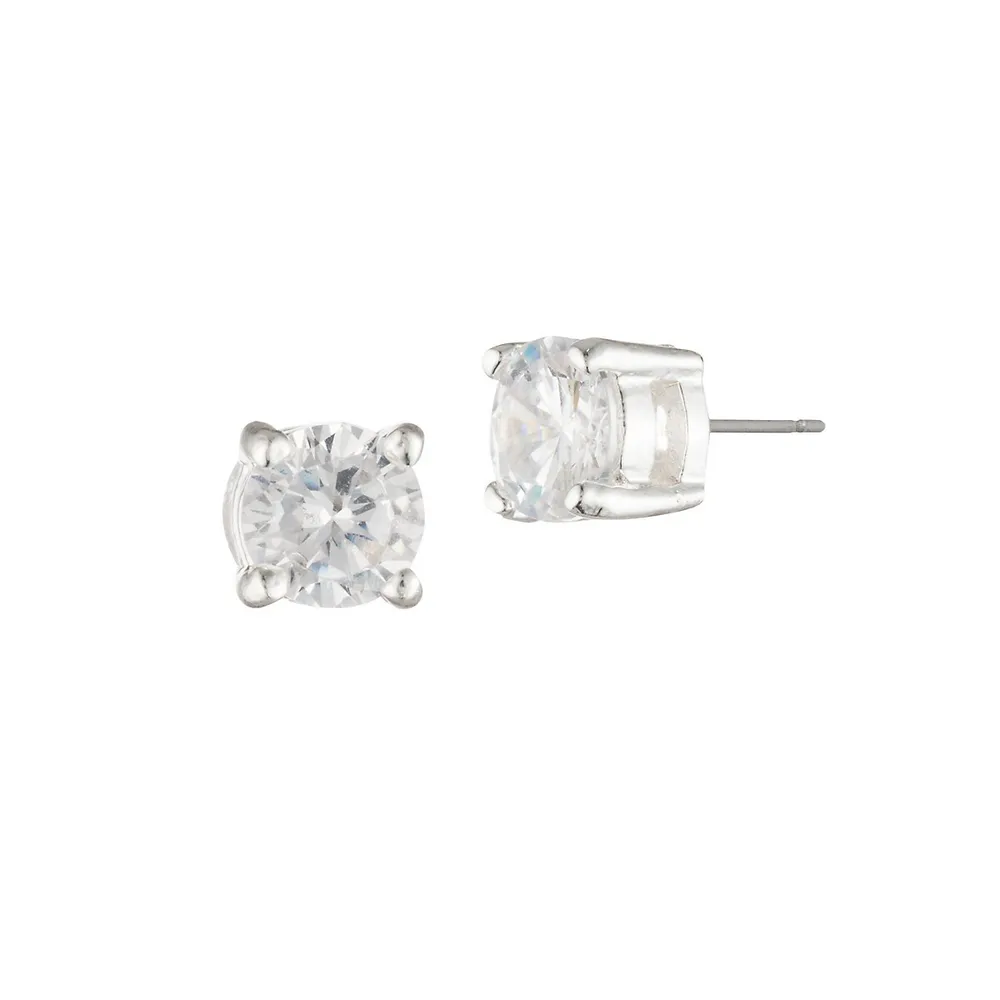 Cubic Zirconia Stud Earrings