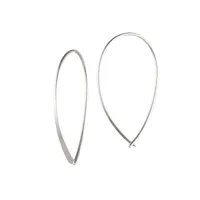 Threader Hoop Earrings