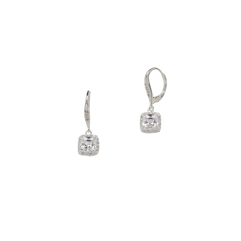 Cubic Zirconia Drop Earrings