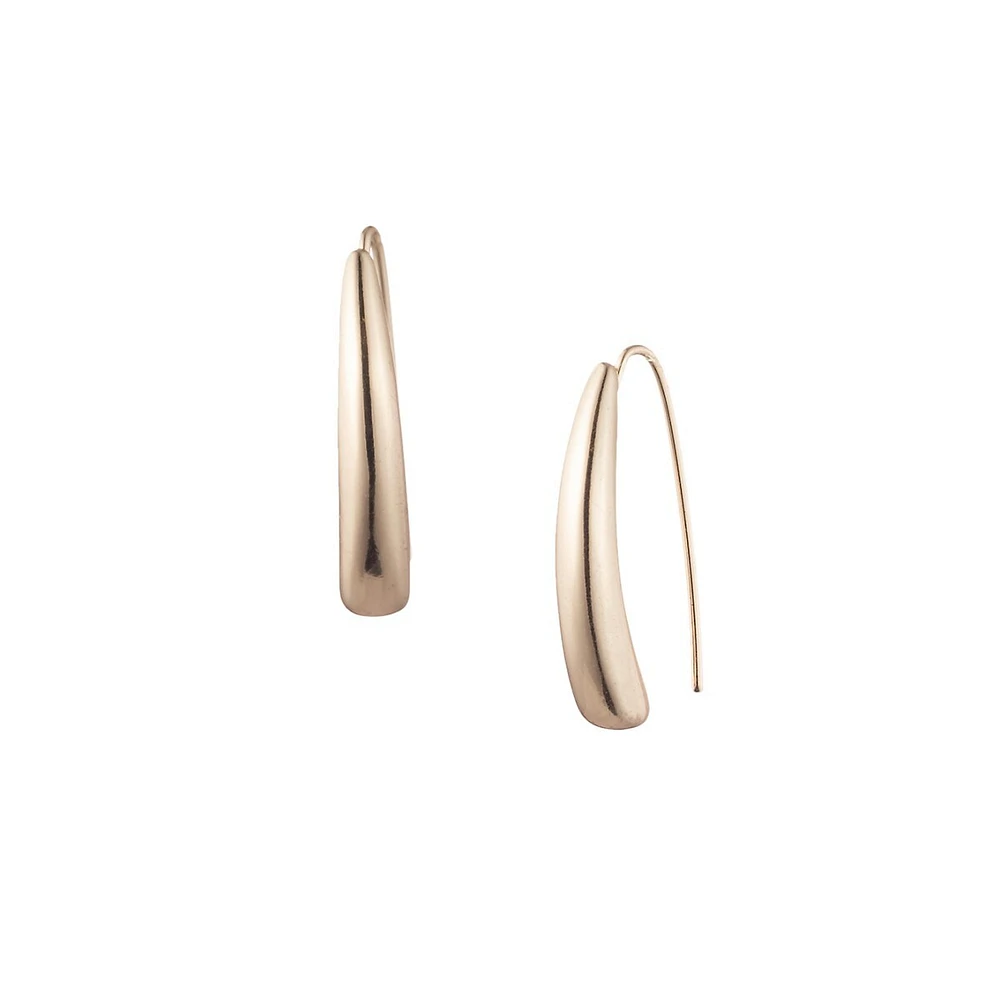 Goldtone Threader Earrings