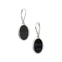 Oval Euro Drop Earrings