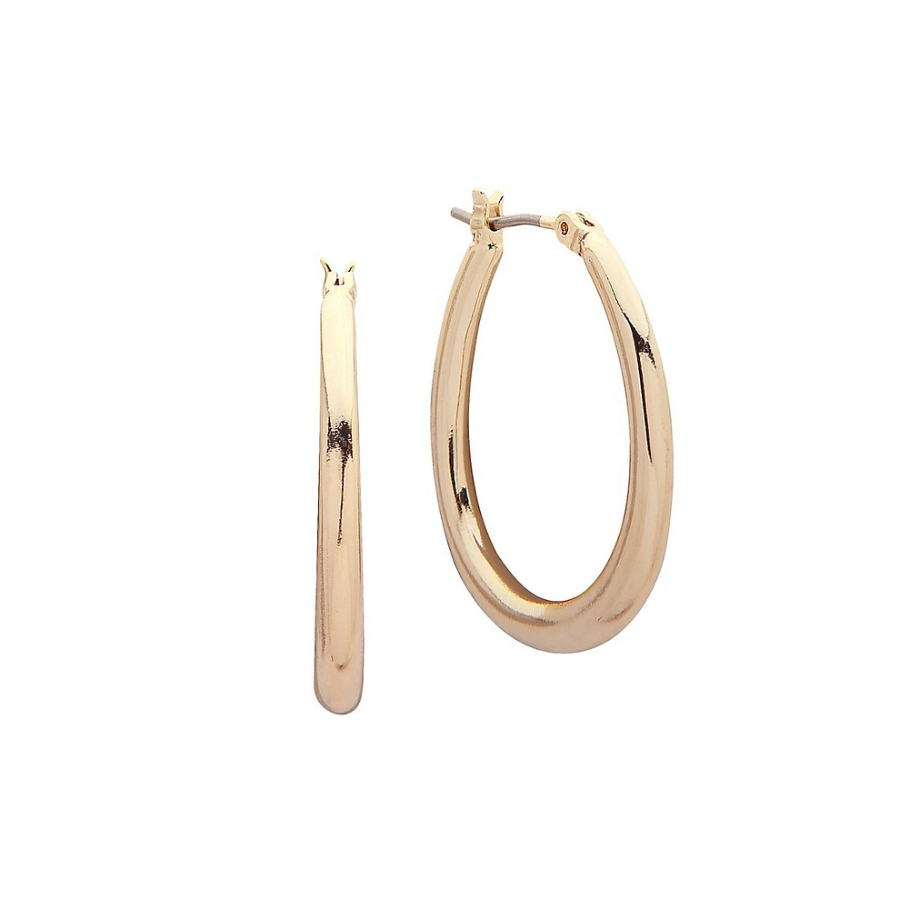 Goldtone Hoop Earrings