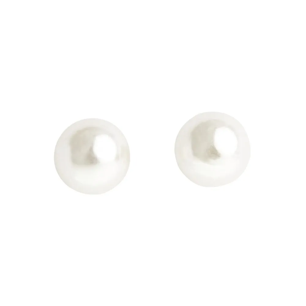 10mm Imitation Pearl Stud Earrings