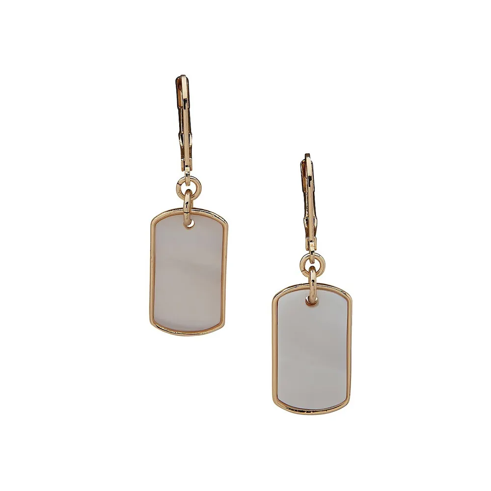 Goldtone Drop Earrings