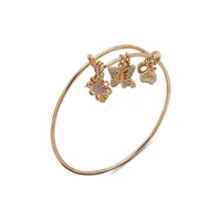 Goldtone Charm Bracelet