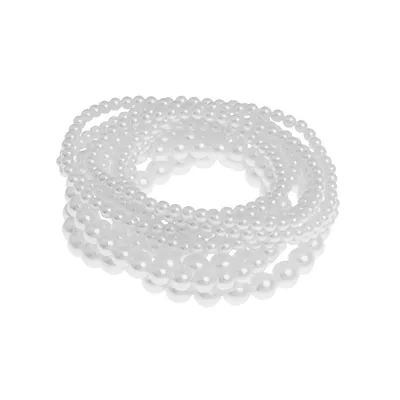 Bracelet extensible à multiples rangs de perles