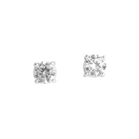 Facet Stud Crystal Earring