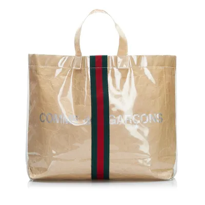Pre-loved Gucci X Comme Des Garcons Shopper Tote