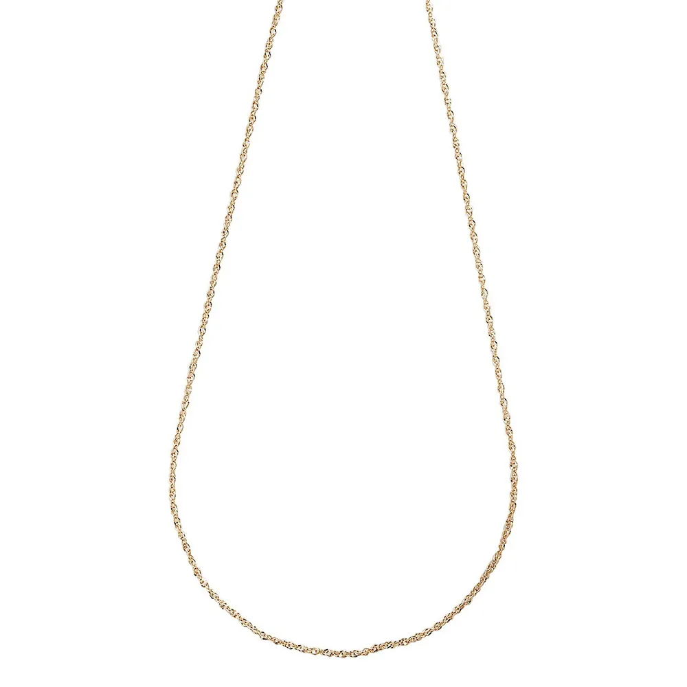 14K Yellow Gold Pefectina Chain