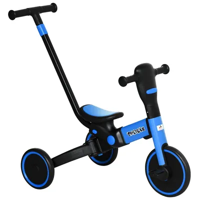 4-in-1 Toddler Tricycle Kids Trike