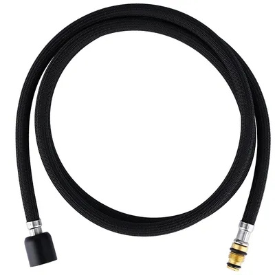 59'' Pull-Down Kitchen Faucet Replacement Hose With Matte Black Finish Head