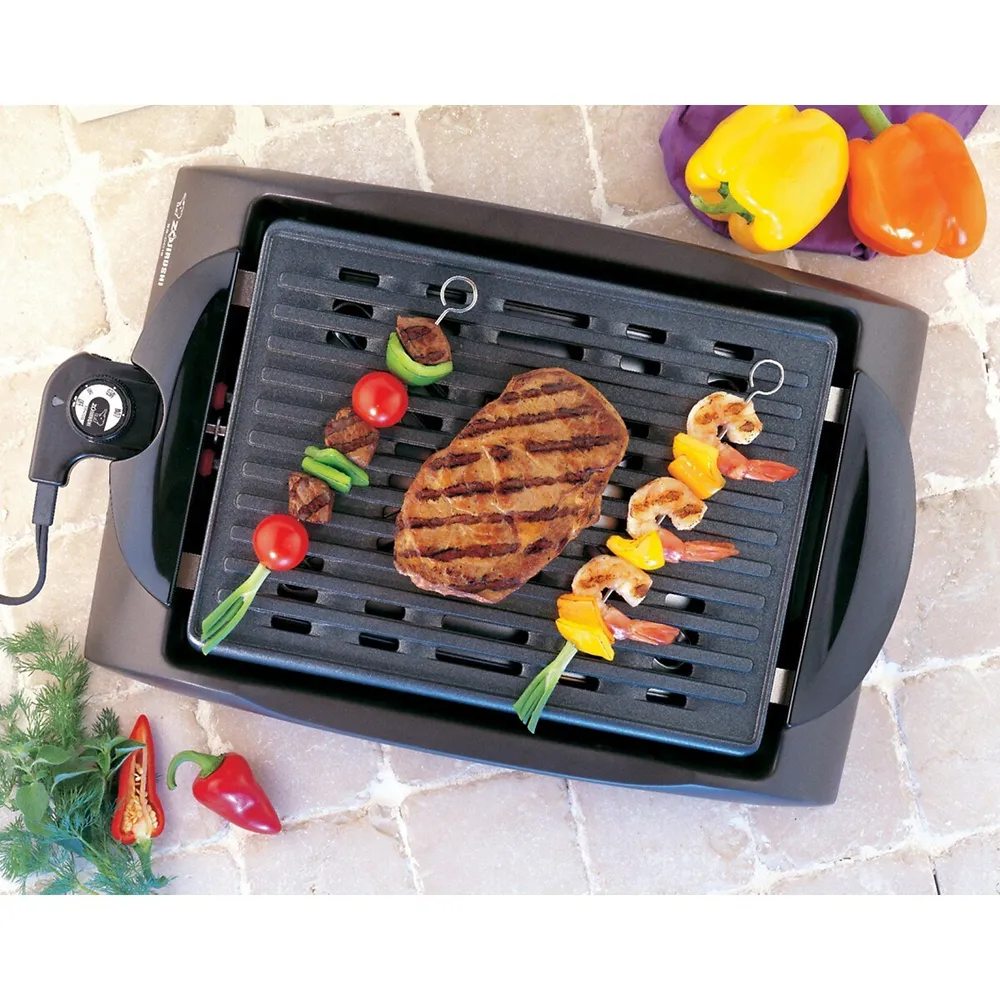 Multifunctional Electric Grill, Outdoor Stone Cassette Stove, Multipurpose Stovetop  BBQ Grill Pan 