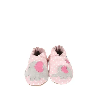 Chaussures en cuir Little Peanut à semelles souples pour bébé fille