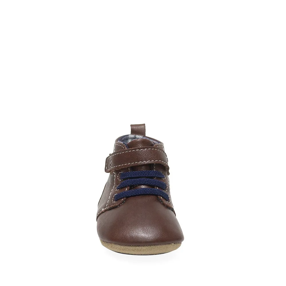 Chaussures en cuir Thiago First Kicks pour bébé garçon