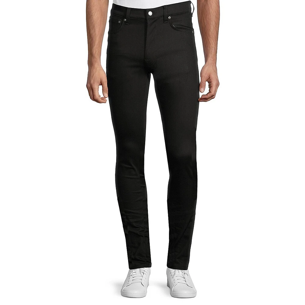 Lean Dean Dry Everblack Slim-Tapered Jeans