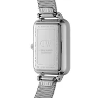 Quadro Sterling Stainless Steel Mesh Bracelet Watch DW00100438