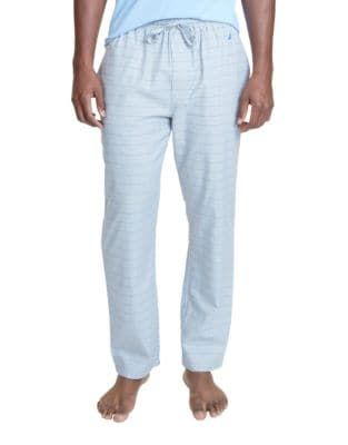 Windowpane Plaid Pajama Pants