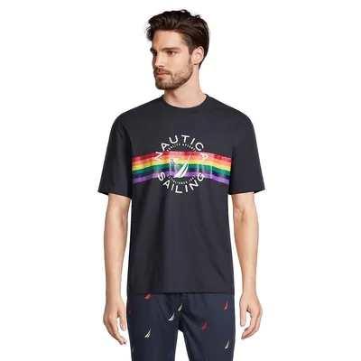 T-shirt de pyjama à imprimé Pride