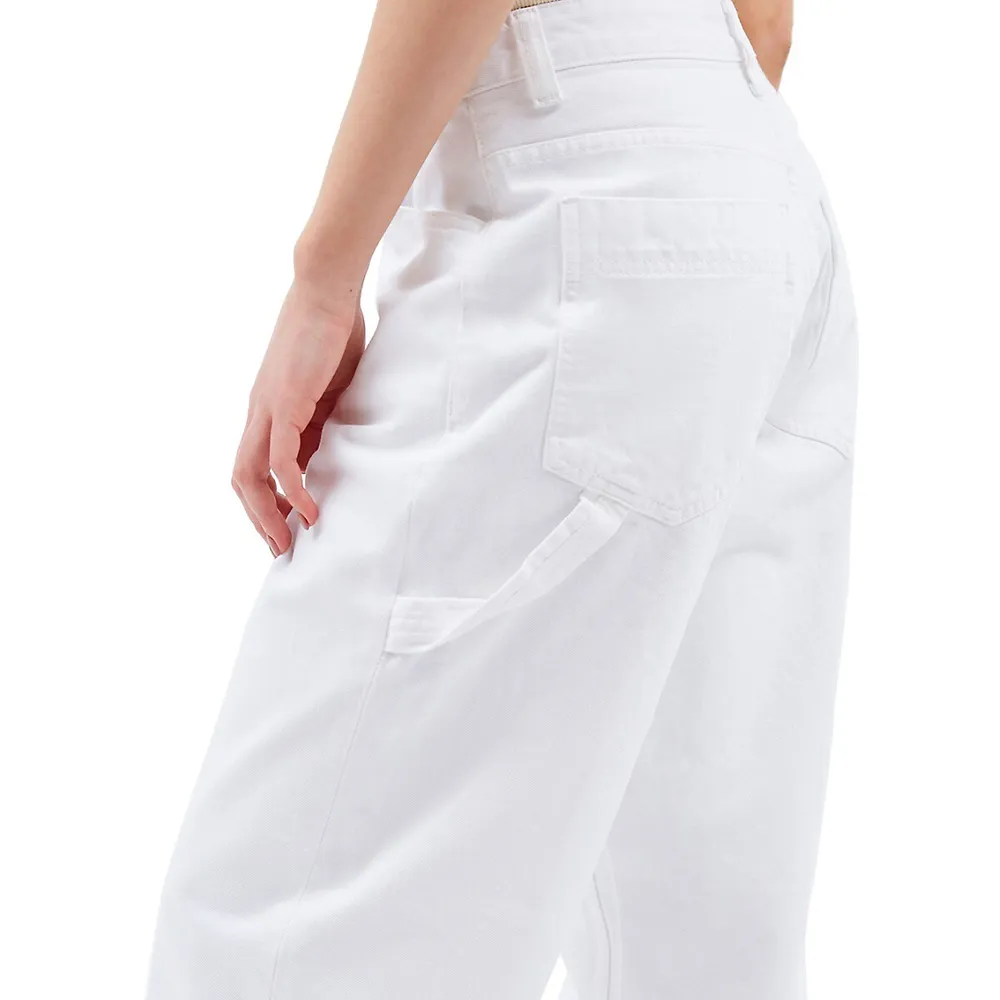 Faye Baggy Fit Denim Worker Pants