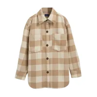 Relaxed Check Overshirt