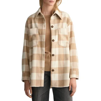 Relaxed Check Overshirt