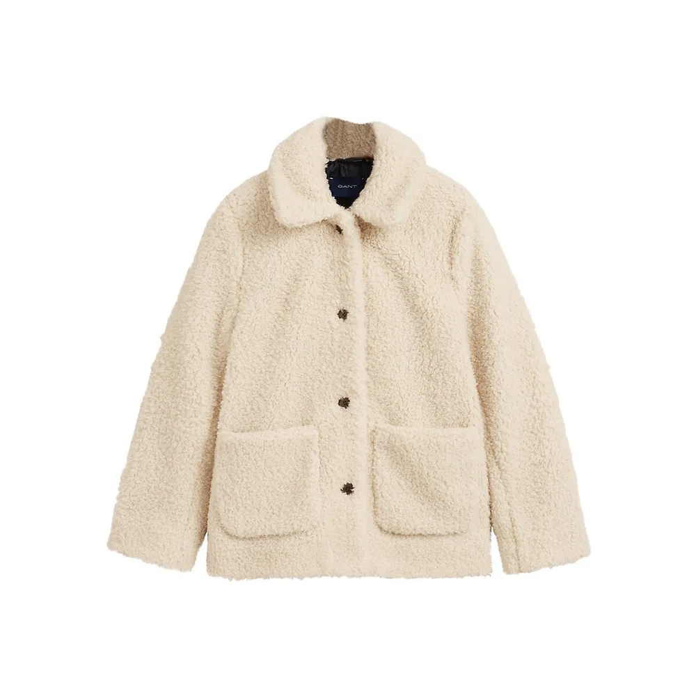 Faux Shearling Teddy Jacket