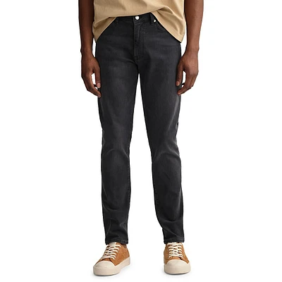 Hayes Slim-Fit Cotton-Blend Jeans