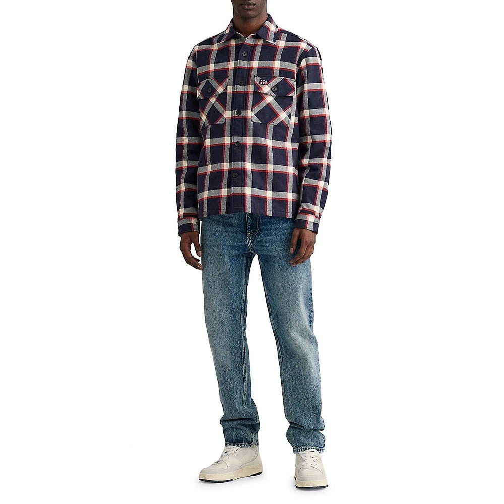 Flannel Check Shacket