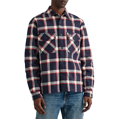 Flannel Check Shacket