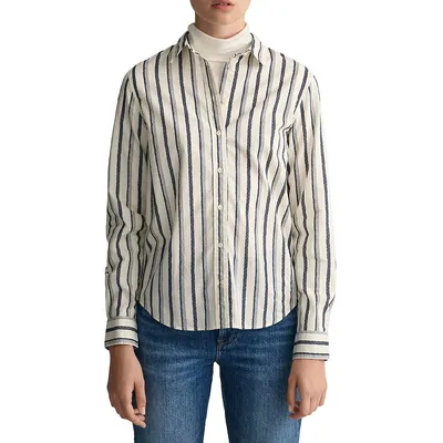 Micro-corduroy paisley shirt
