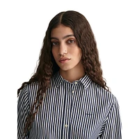 Striped Poplin Shirt