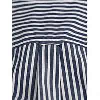 Striped Poplin Shirt