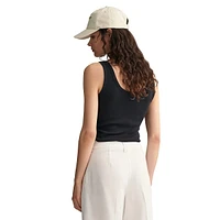 Slim-Fit Rib Tank Top