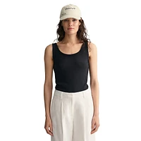 Slim-Fit Rib Tank Top