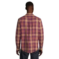 Gingham Check Flannel Shirt