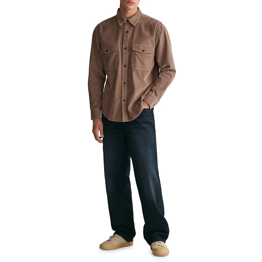 Relaxed Corduroy Shirt