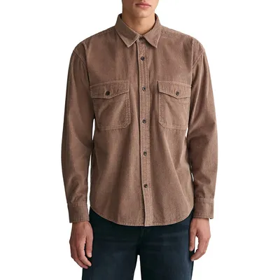 Relaxed Corduroy Shirt