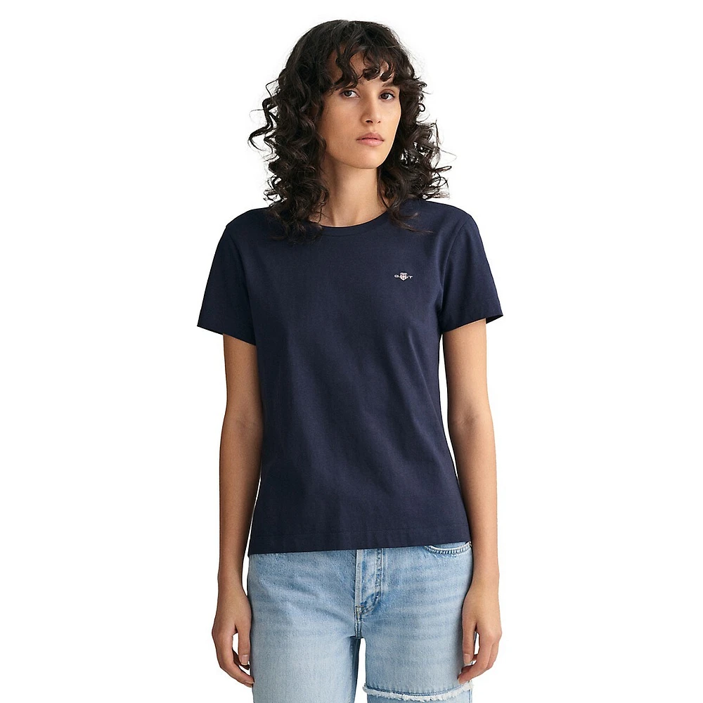 Embroidered Shield T-Shirt