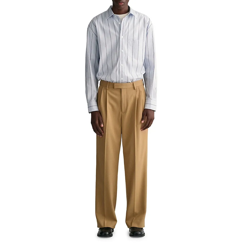 Wide Pleated Pants