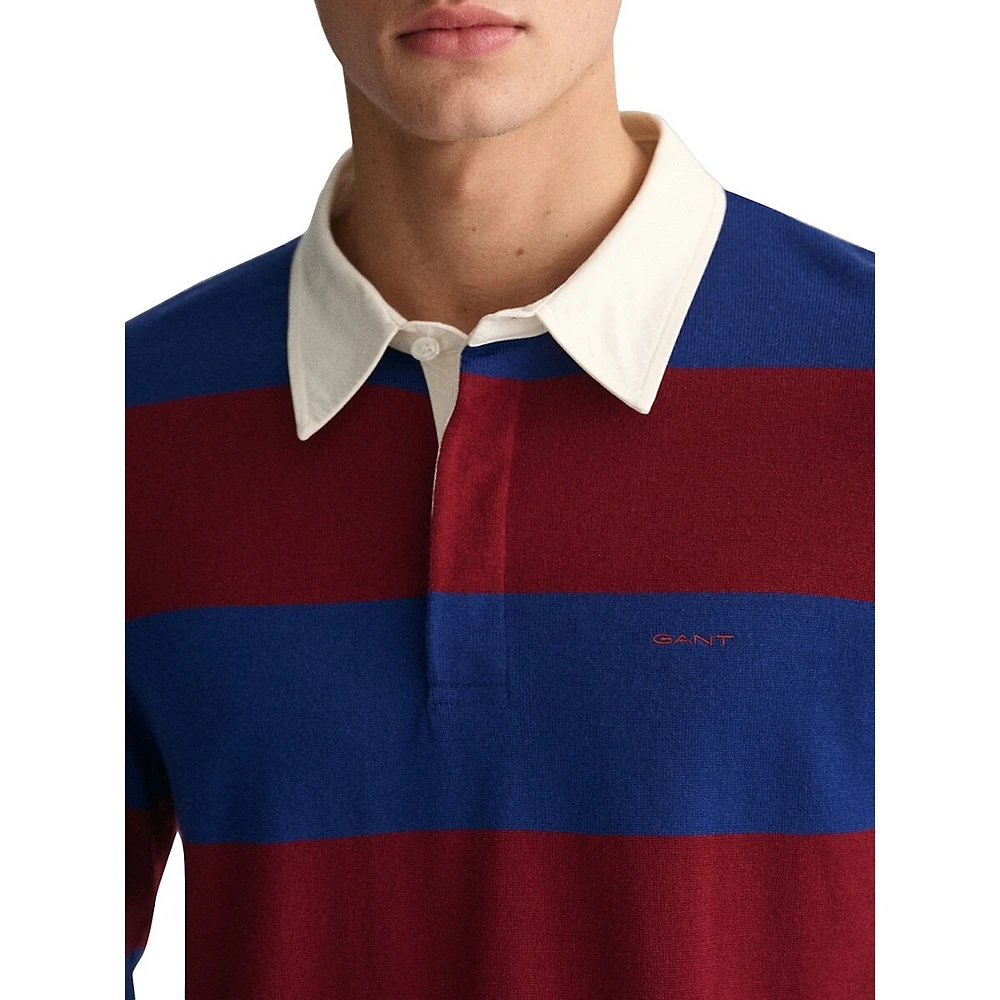 Barstripe Merino Wool Rugby Shirt